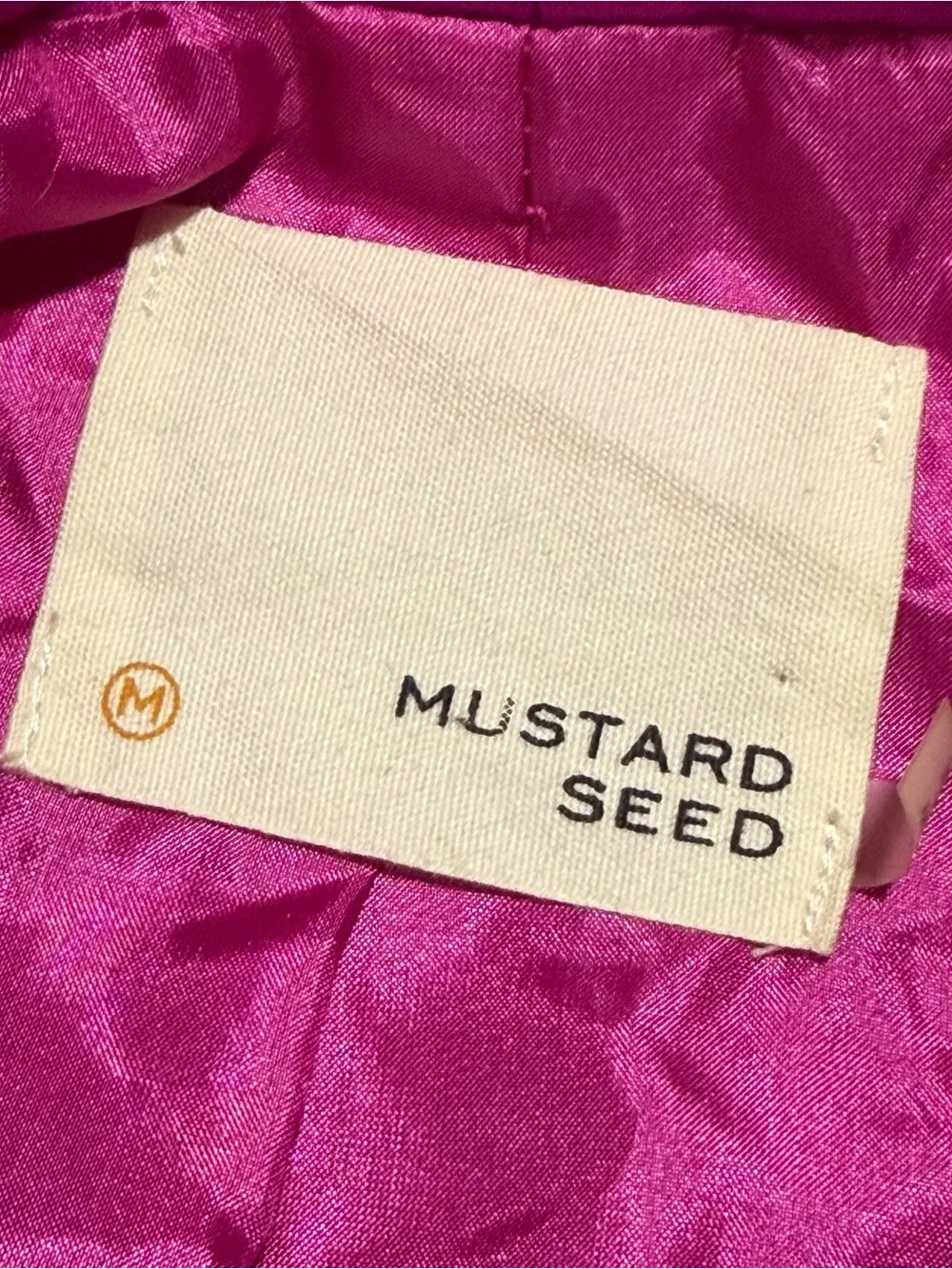 Mustard Seed sophisticated fuchsia